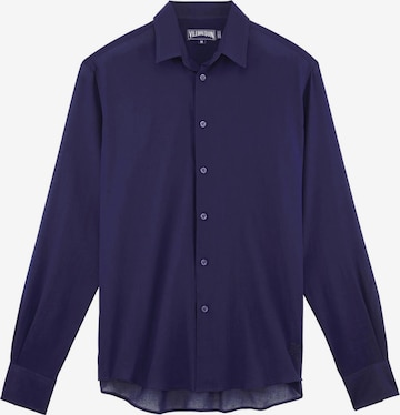 Vilebrequin - Camisa en azul: frente