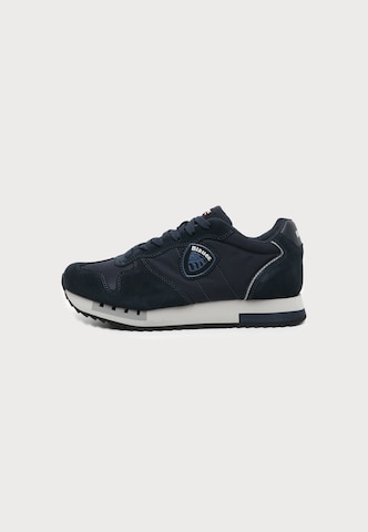 Sneaker low de la Blauer.USA pe albastru: față