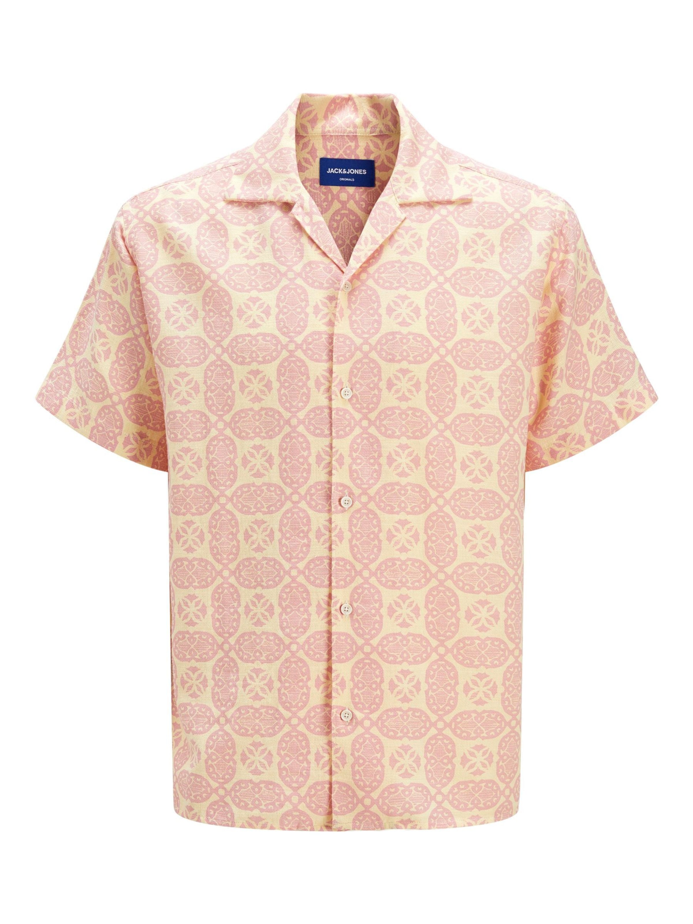 JACK & JONES Hemd 'JORHydra' in Gelb: Vorderseite