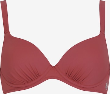 OLYMPIA Bikini top in Red: front