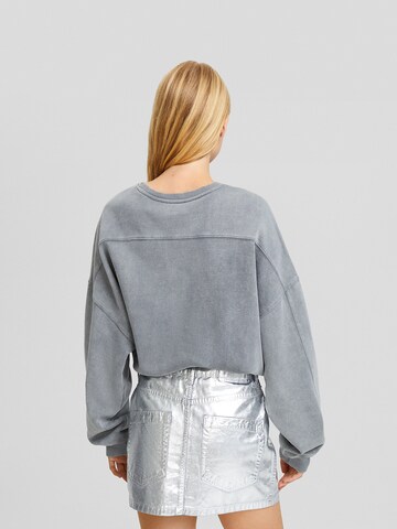 Bershka Skirt in Silver