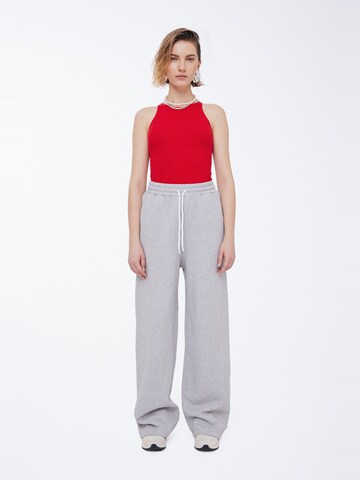 Ball Wide Leg Hose 'SIMONA' in Grau