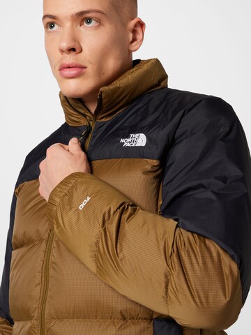 THE NORTH FACE Klasický střih Outdoorová bunda 'Diablo' – zelená