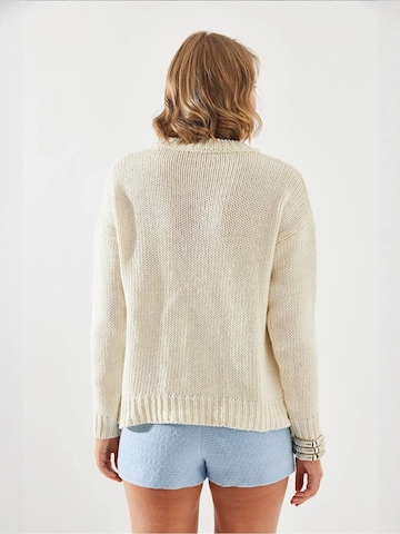 Pull-over 'Pullover' Bianco Lucci en bleu