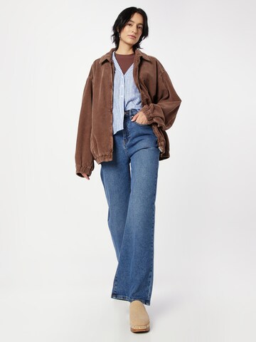 Wide Leg Jean SISTERS POINT en bleu