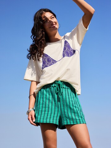 Loosefit Pantaloni di Next in verde