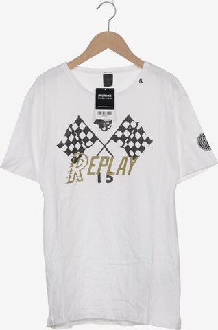 REPLAY Shirt in L in White: front