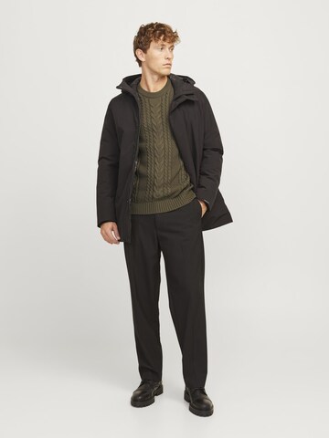 JACK & JONES Pullover in Braun