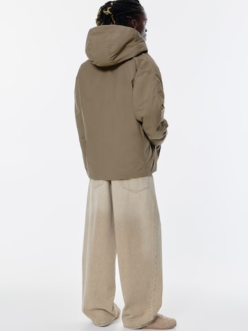 Pull&Bear Prehodna jakna | zelena barva