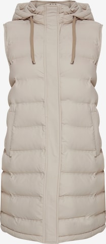 Fransa Weste 'BAFAB' in Beige: Vorderseite