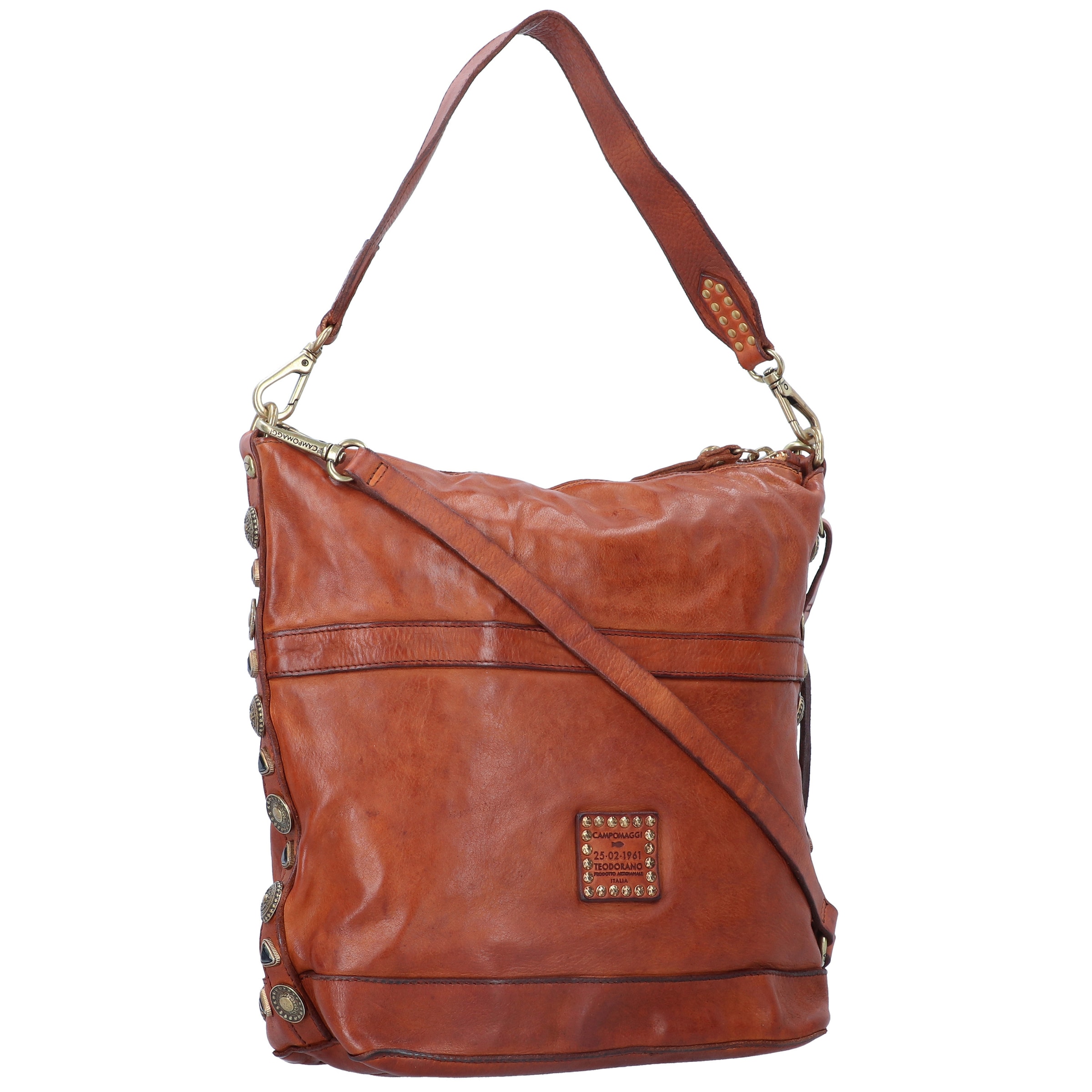 Borsa a spalla di Campomaggi in marrone