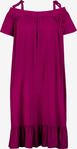 Ulla Popken Dress in Pink: front