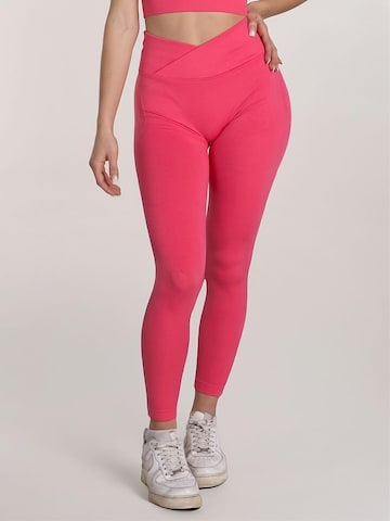 Empire Embodied Skinny Leggings in Pink