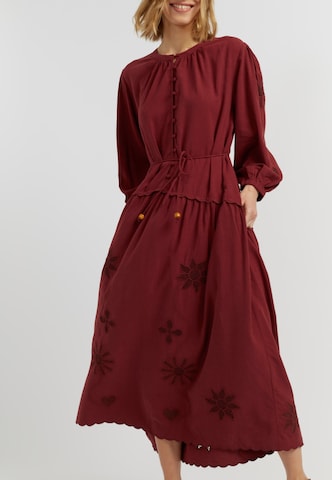 Chinti & Parker Jurk in Rood