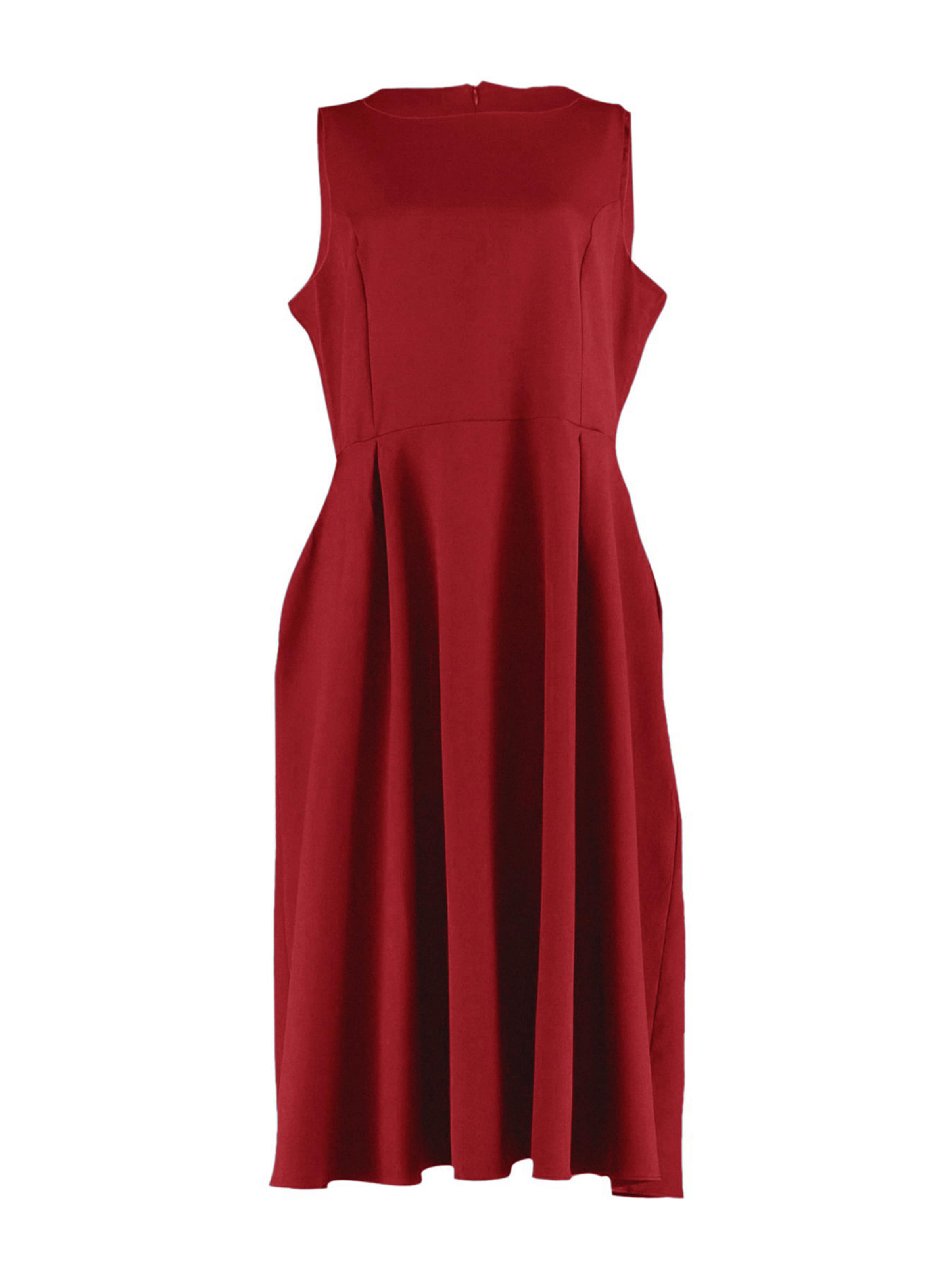 Trendyol Curve Klänning i röd: framsida