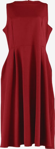 Trendyol CurveHaljina - crvena boja: prednji dio