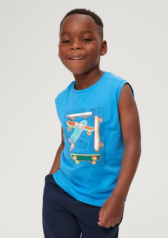 T-Shirt s.Oliver en bleu : devant