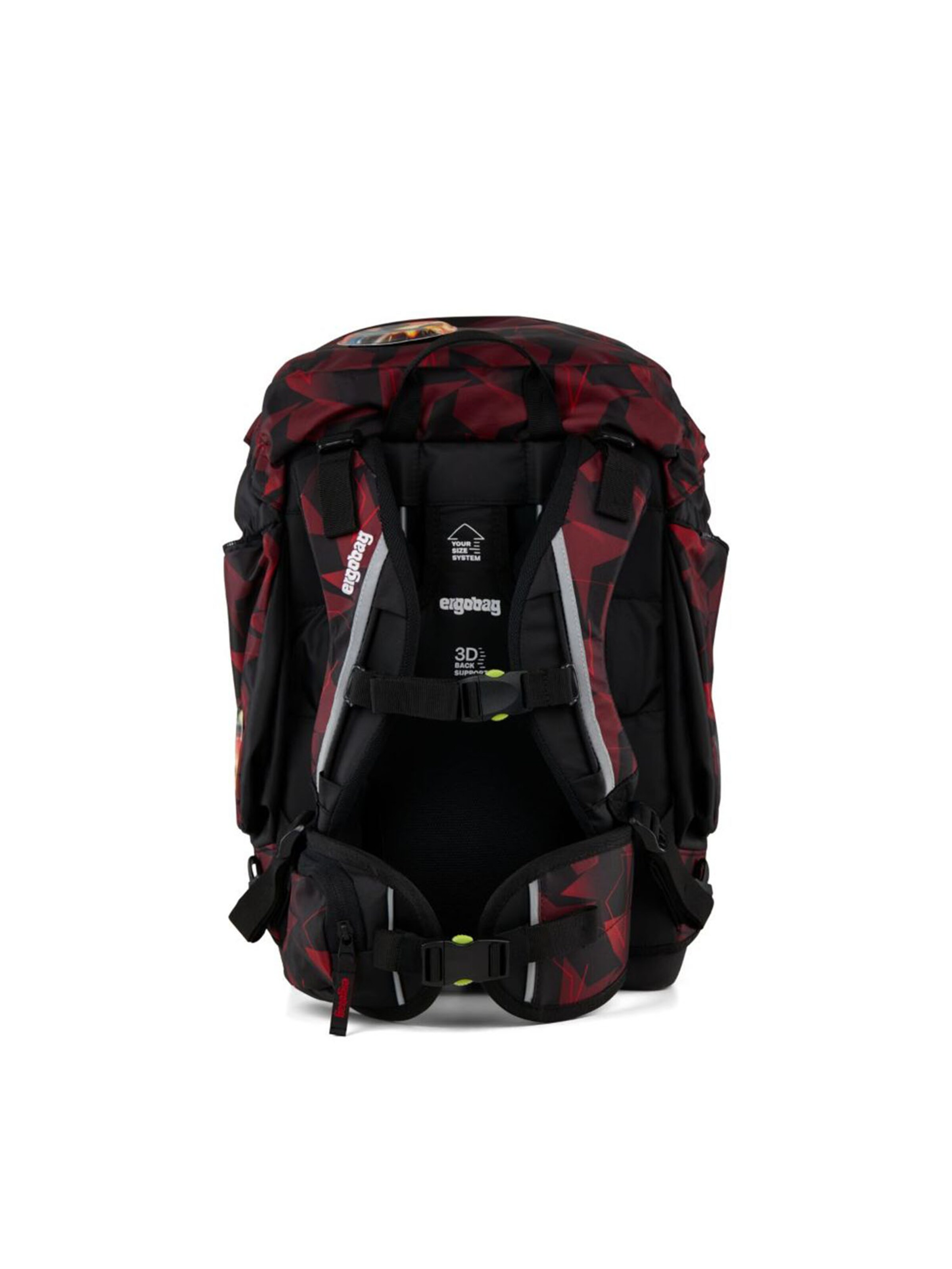 ergobag Rucksack 'Schulrucksack Set'‌‌‌‌ in Rot