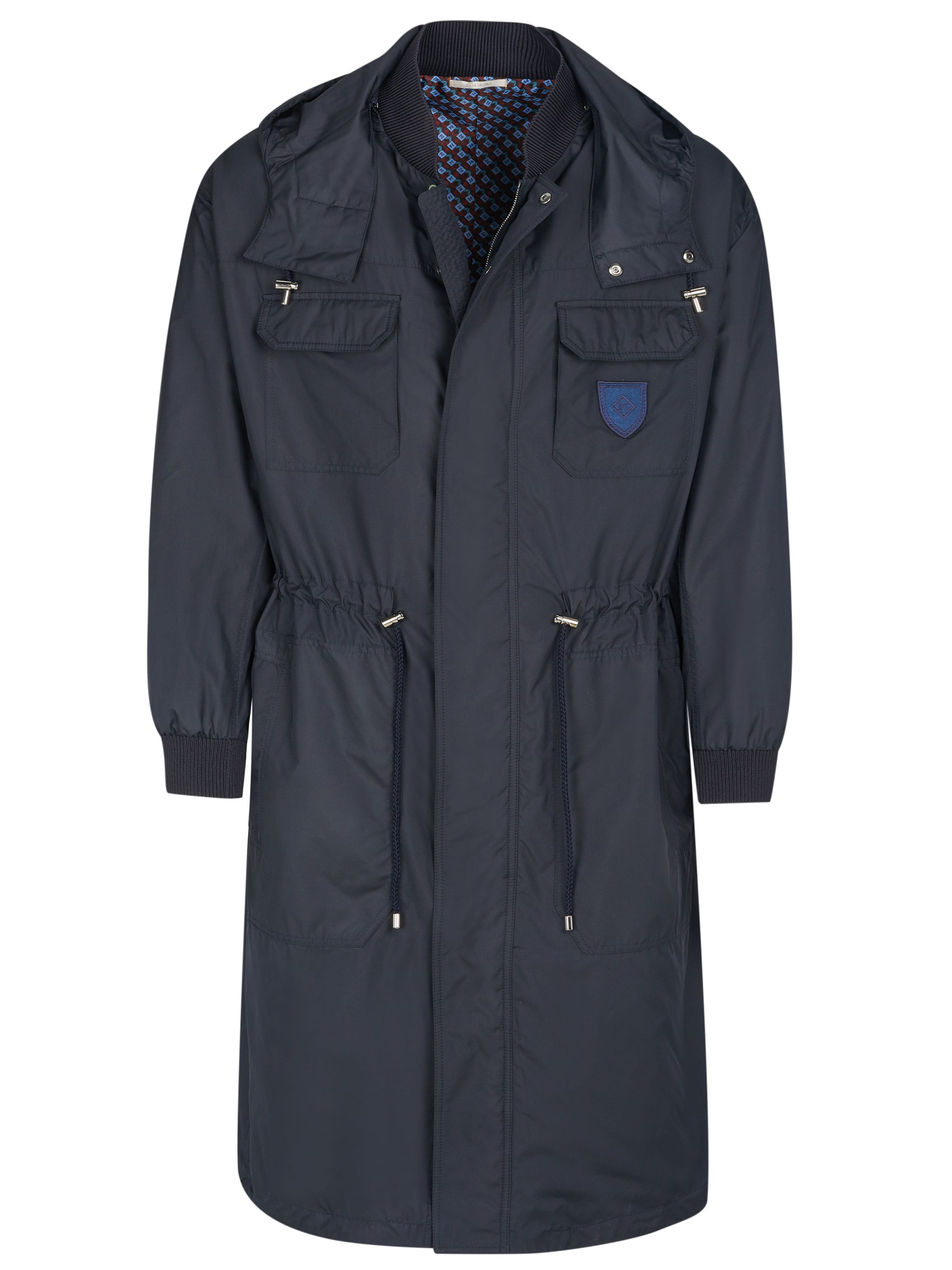 PAL ZILERI Between-Seasons Coat in M-L in Navy, Item view