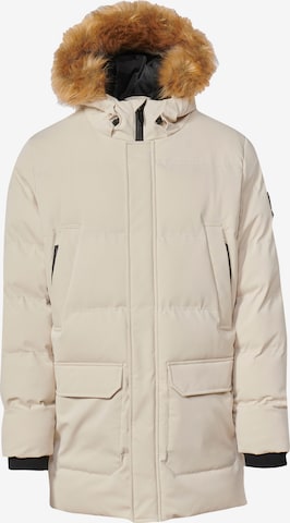 KOROSHI Winter jacket in Beige: front