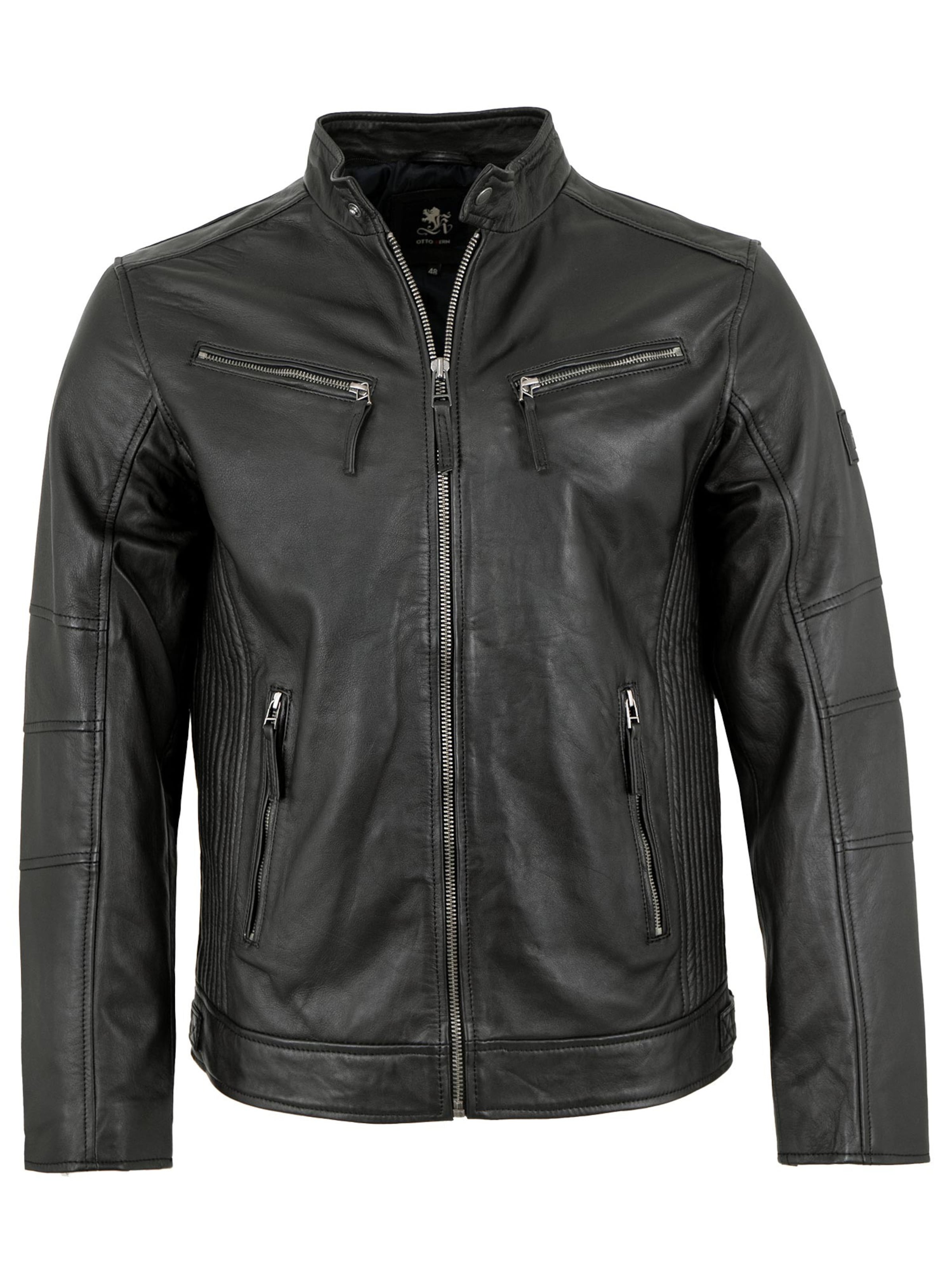 OTTO KERN Tussenjas 'Lando' in Zwart