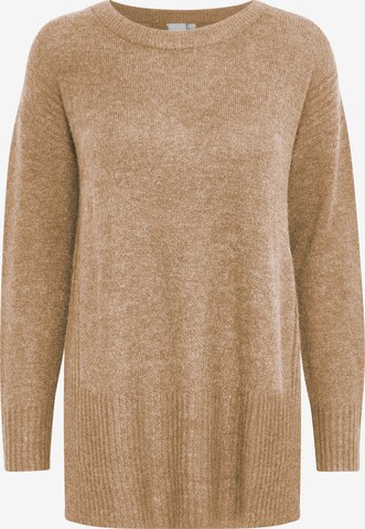 ICHI Pullover 'KAMARA' in Beige: predná strana