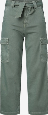 Salsa Jeans Regular Cargo Jeans in Green: front