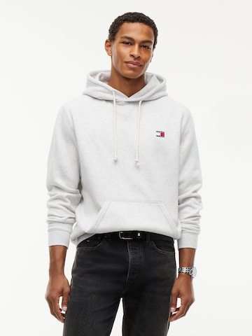 Tommy Jeans Sweatshirt in Grijs: voorkant