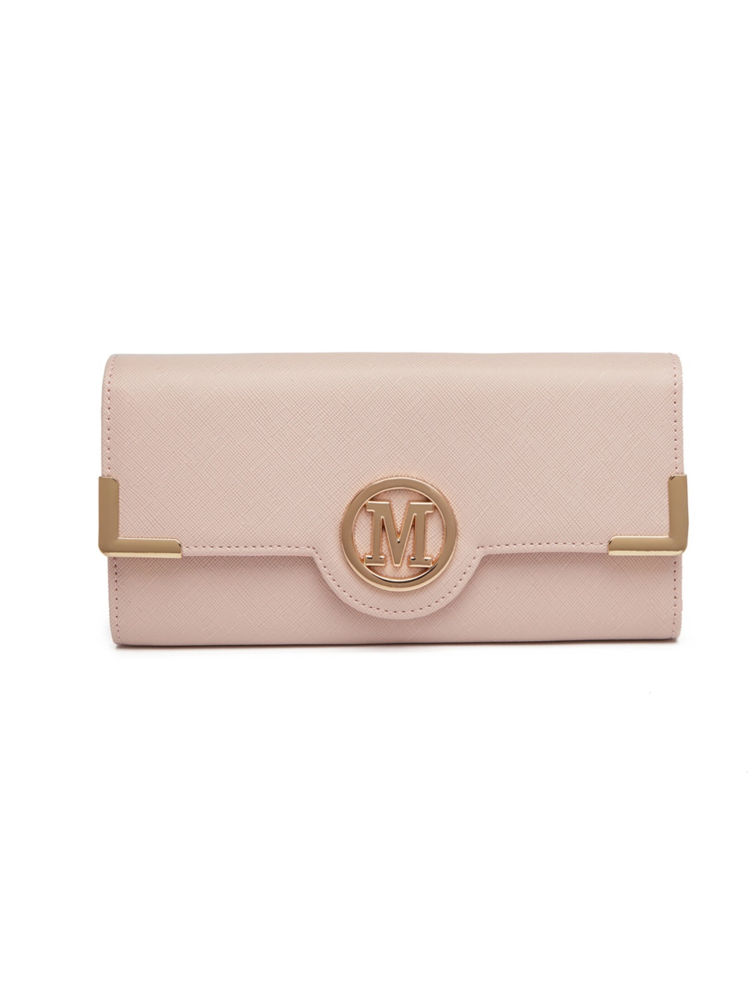 Miss Lulu Wallet in Pink: front