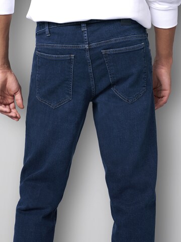 MEYER Regular M5 Five Pocket Denim in Blau
