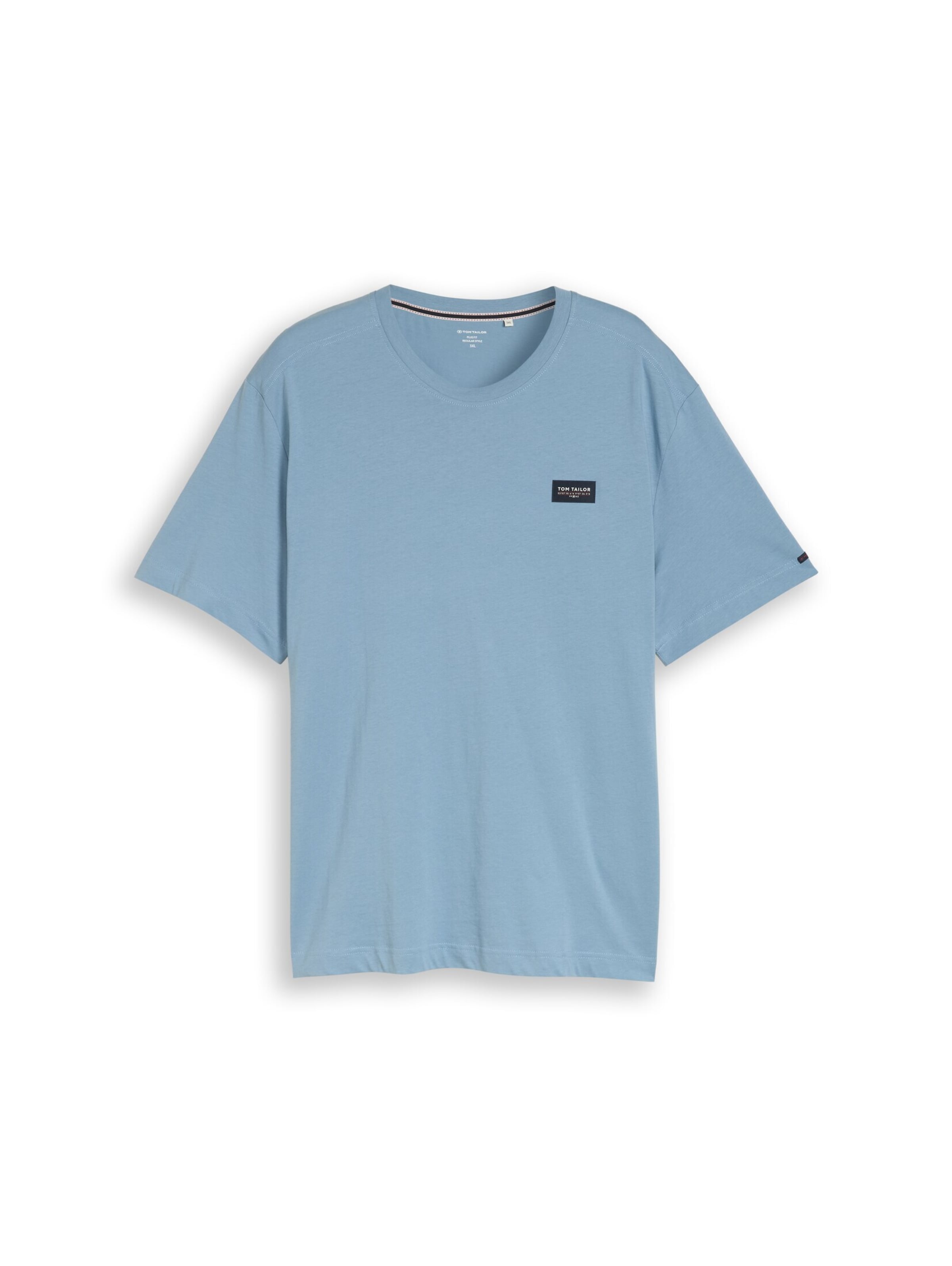 TOM TAILOR Men + Shirt in Blauw: voorkant