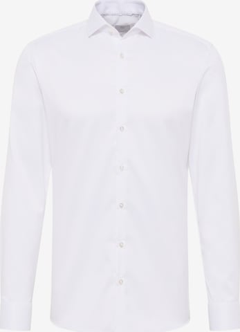 ETERNA Slim fit Business Shirt in White: front