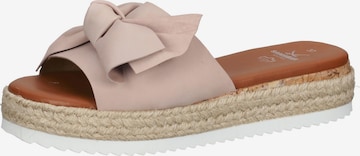 SANSIBAR Mules in Pink: front