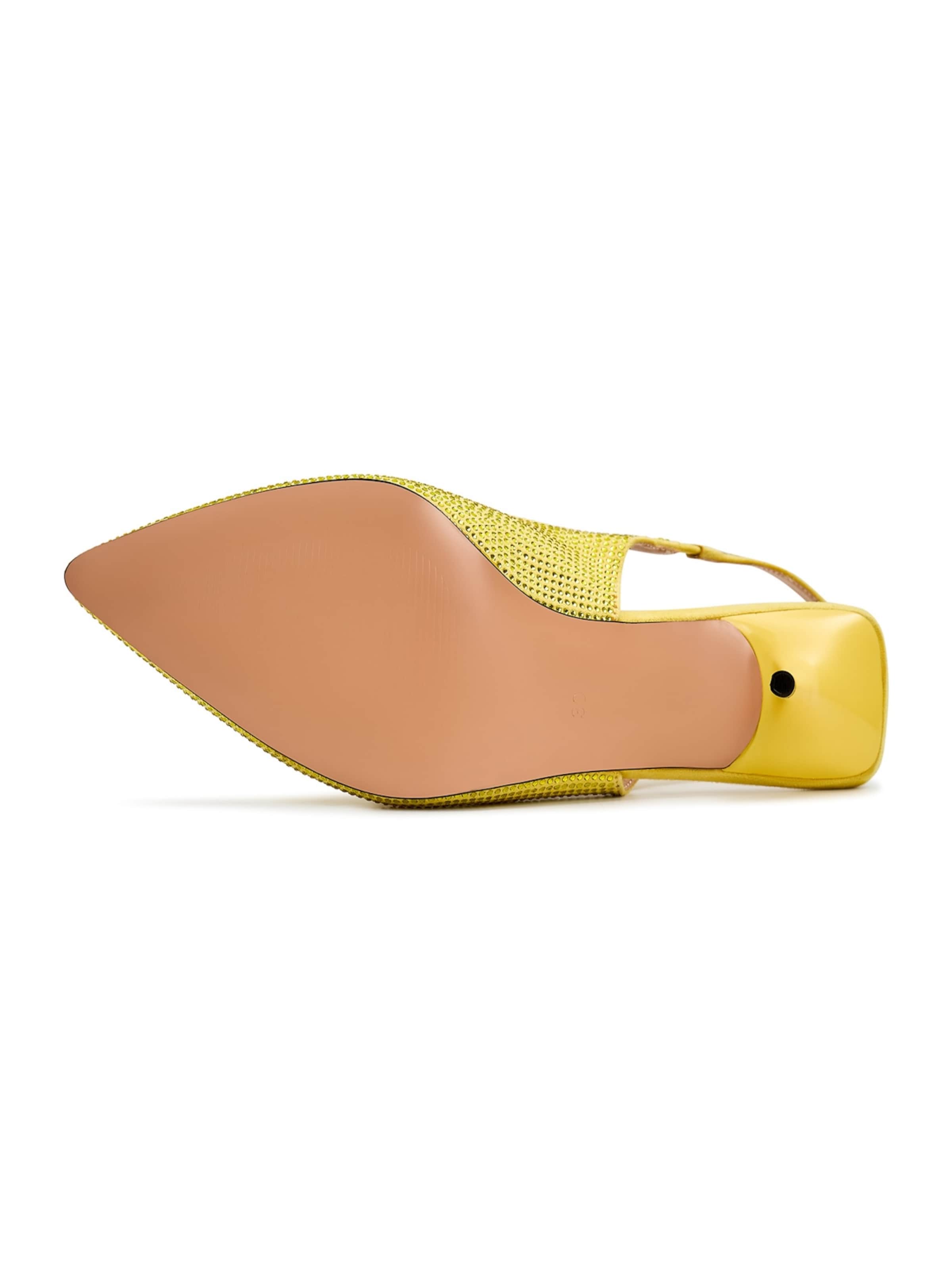 CESARE GASPARI Pumps in Gelb