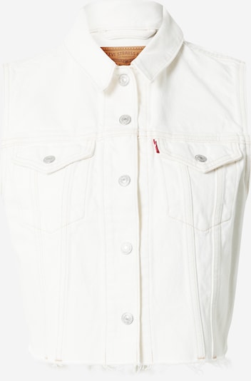 LEVI'S ® Gilet 'XS Vest' en blanc denim, Vue avec produit