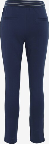 Cassis Slim fit Pants 'Milano' in Blue