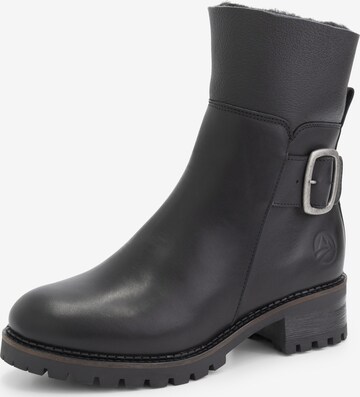 Travelin Ankle Boots 'Gyre ' in Black: front