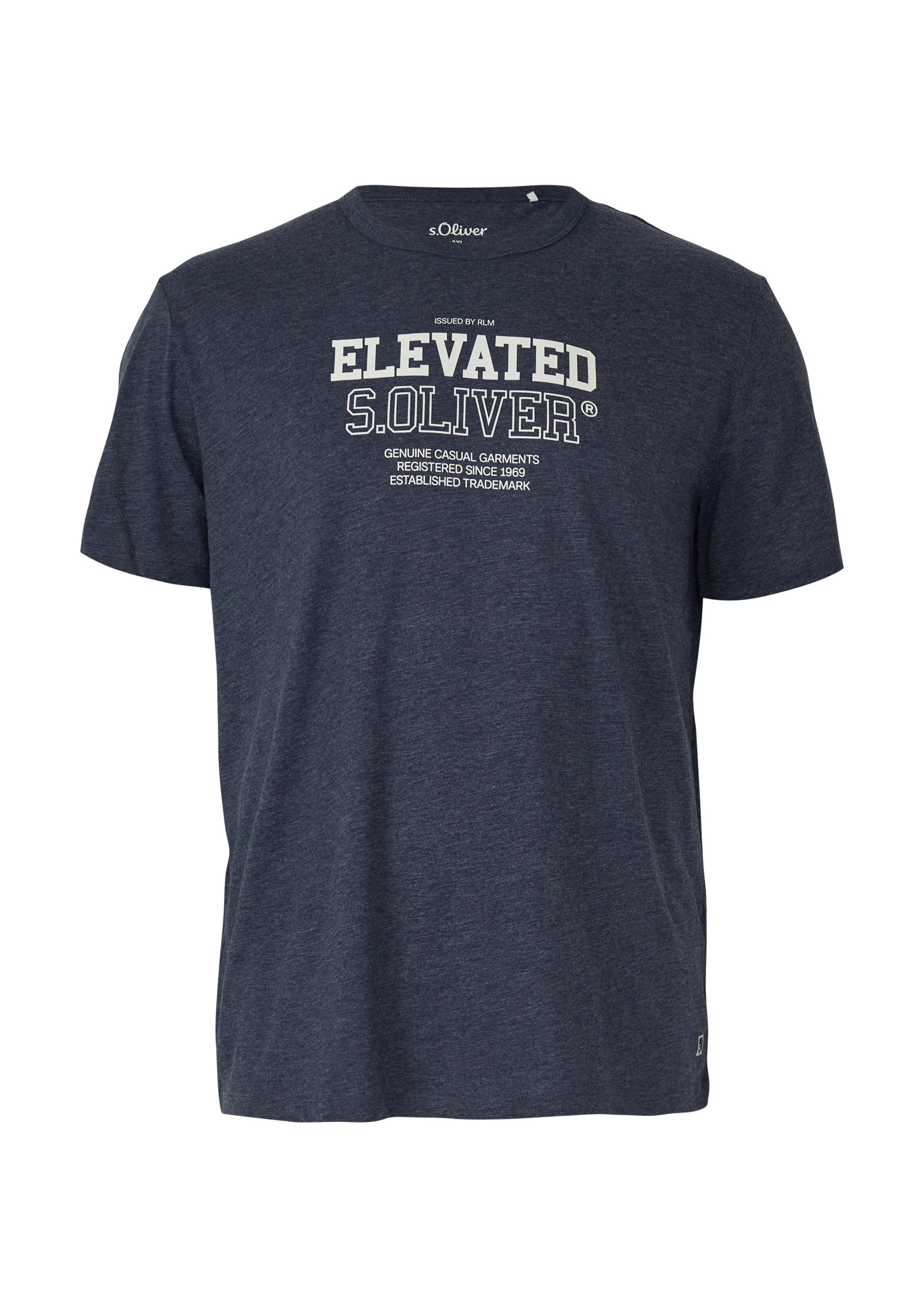 s.Oliver Shirt in Blauw: voorkant