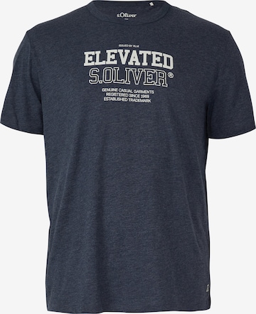 T-Shirt s.Oliver en bleu : devant