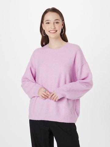 WEEKDAY Sweater 'Annie' in Purple: front