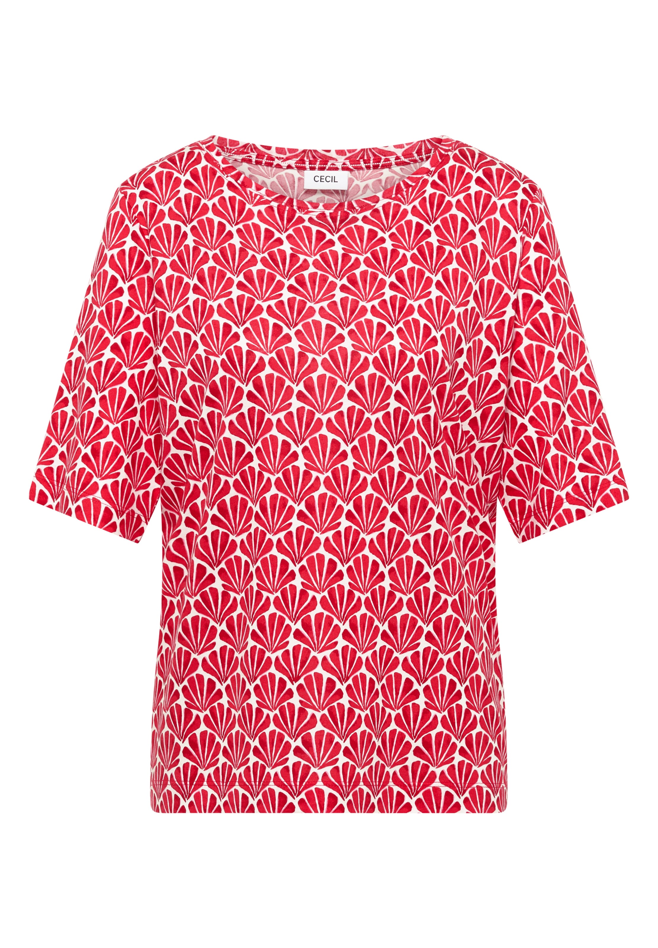 CECIL T-Shirt in Rot: Vorderseite