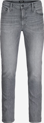 JACK & JONES Slimfit Farkut 'JJITIM JJEVAN' värissä harmaa: etupuoli