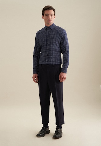SEIDENSTICKER Regular fit Business shirt in Blue