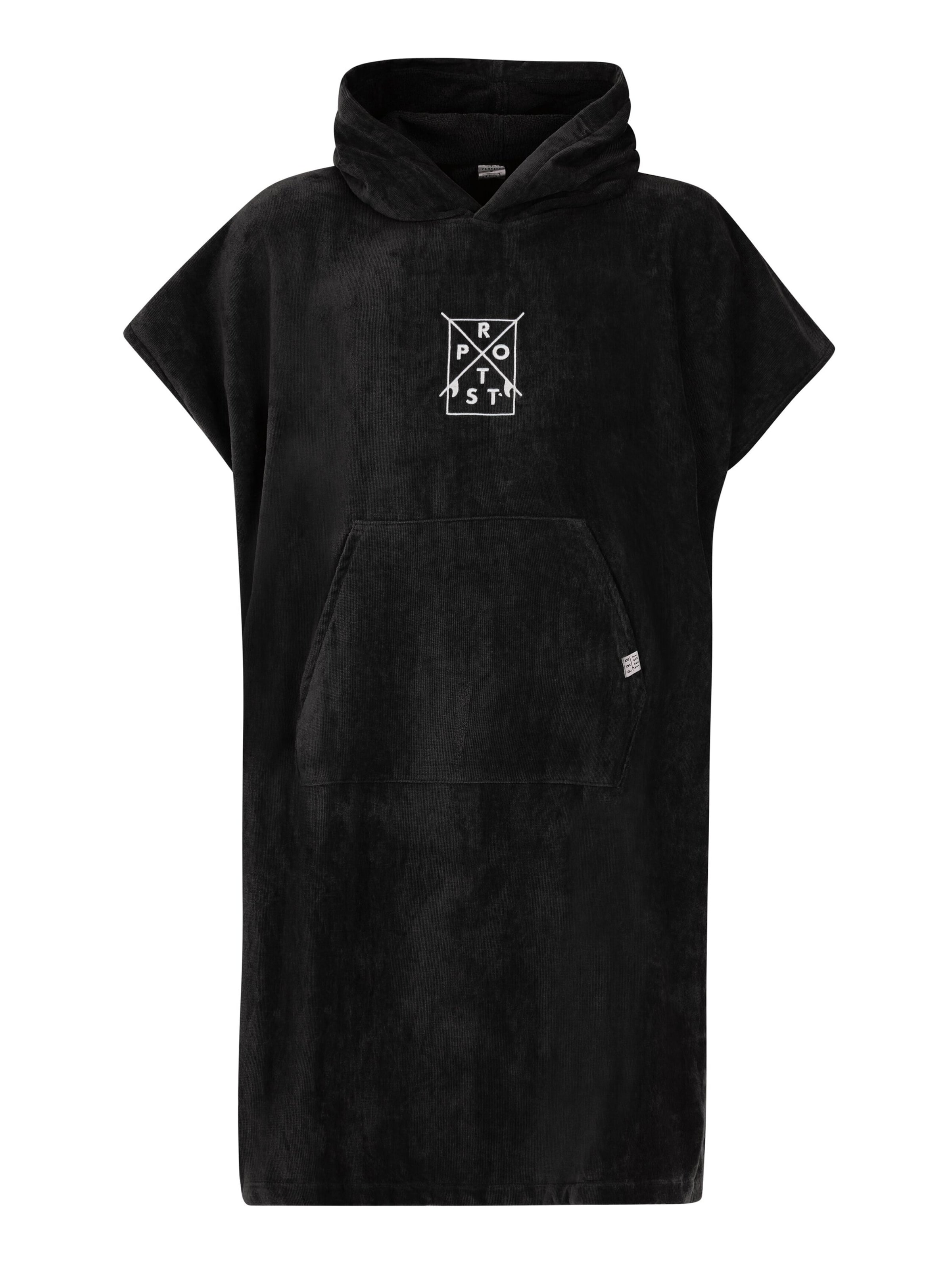 PROTEST Handtuch 'PRTPurdey' in Schwarz: Vorderseite