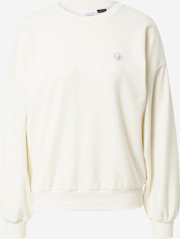 mazine Bluzka sportowa 'Monica' w kolorze biały: przód