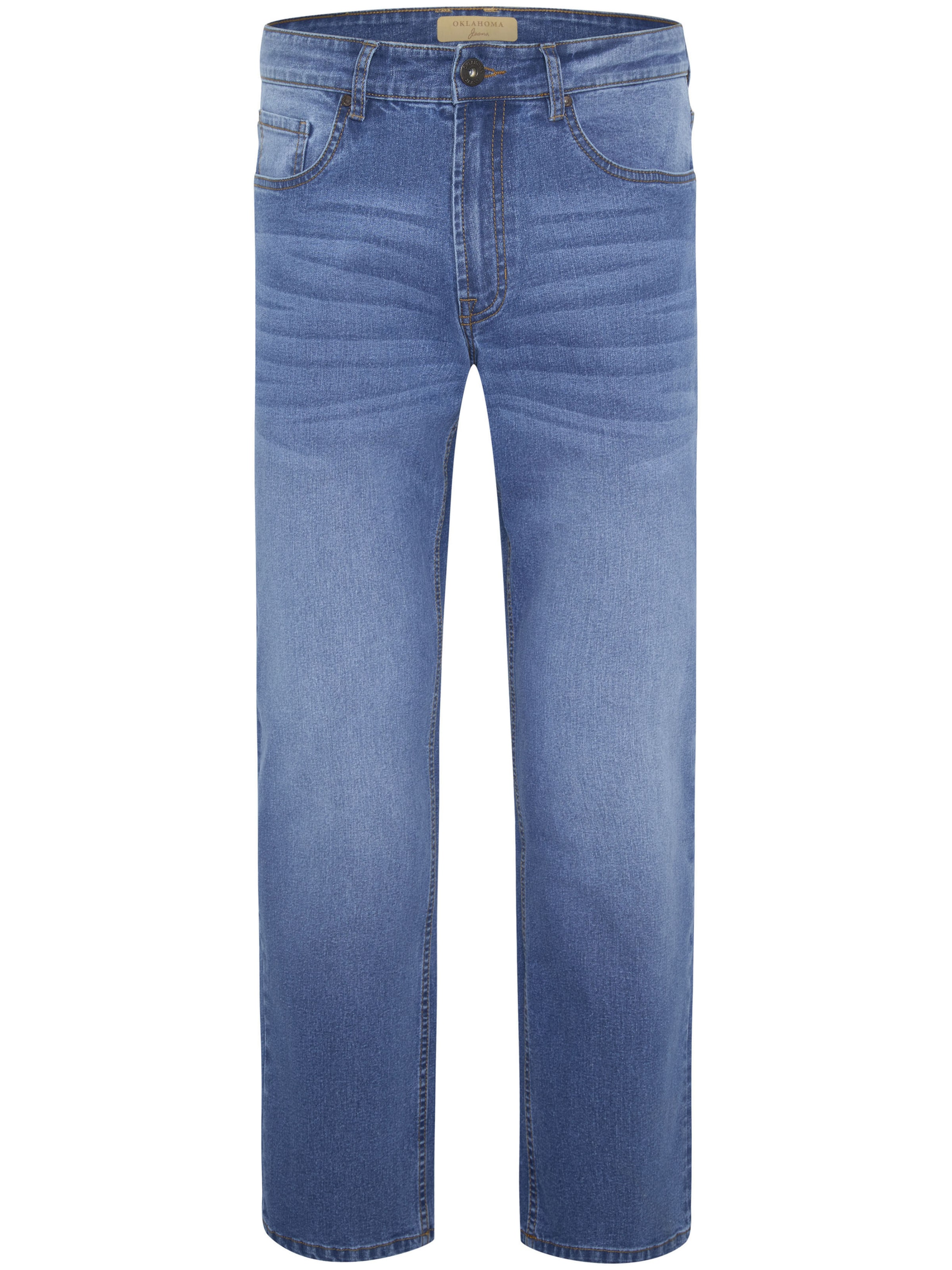 Oklahoma Jeans Regular Jeans in Blau: Vorderseite