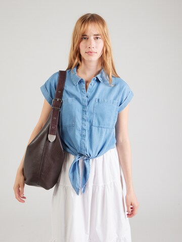 VILA Blouse 'VINea' in Blue: front
