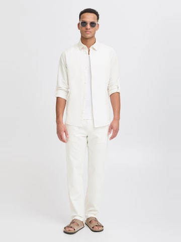 INDICODE JEANS Comfort fit Overhemd 'Monko' in Wit