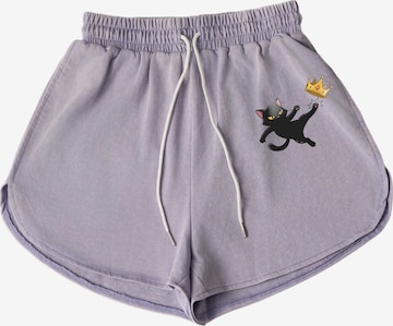 GORHEY Hose in Lila: Vorderseite