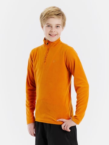 PROTEST Athletic Sweatshirt 'Reperfecty JR' in Yellow: front